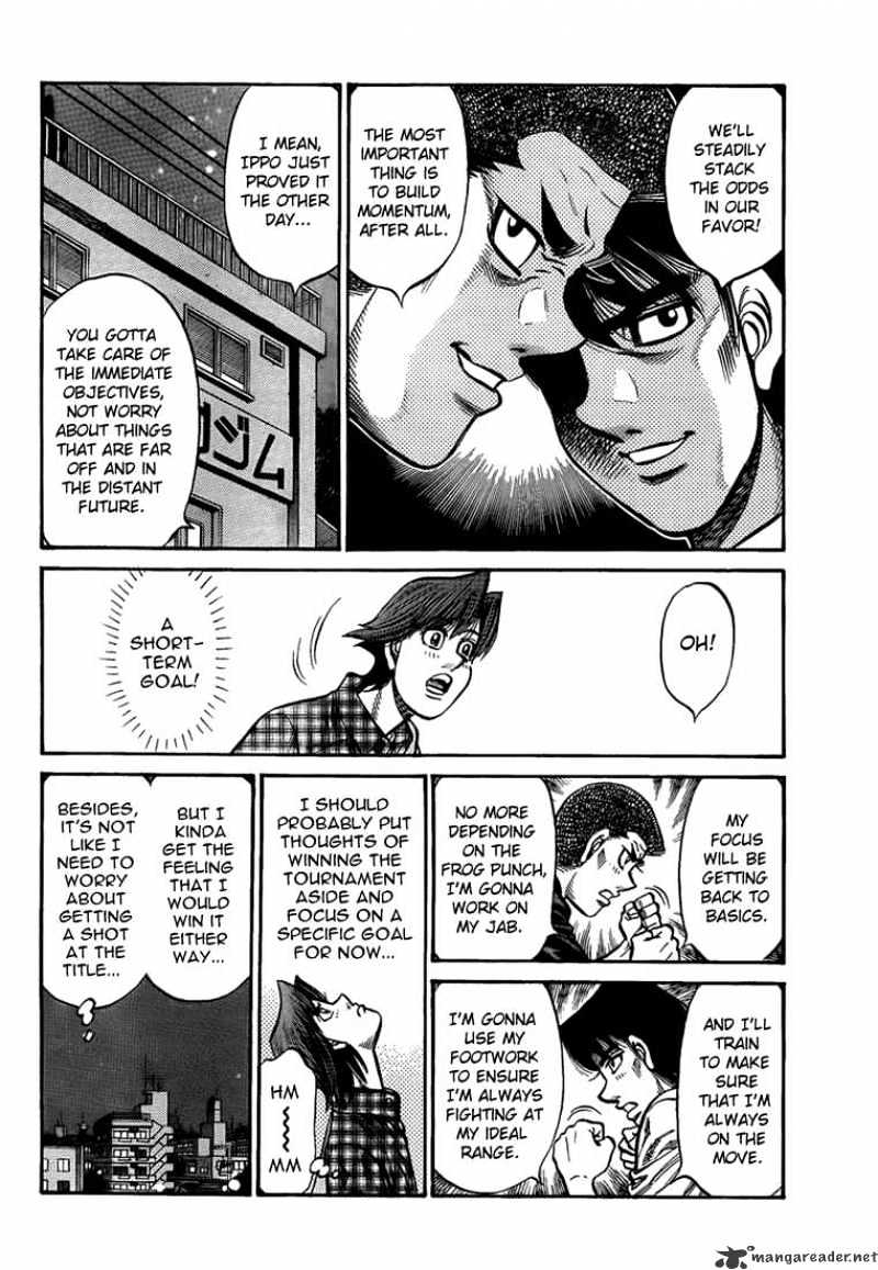 Hajime no Ippo: Fighting Spirit, Chapter 898 image 14